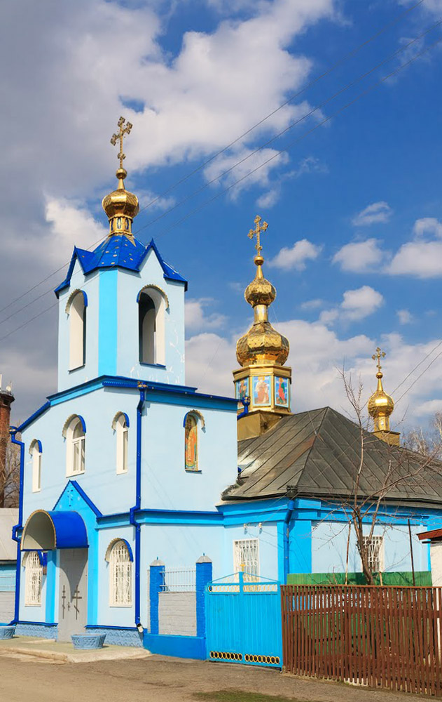 Лозівський район. Церква Пресвятої Богородиці у смт Панютине